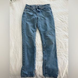 Madewell jeans. Skinny High-Rise 9’’
